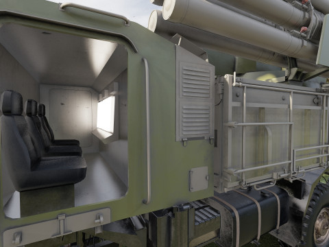 Pantsir 96K6-S1 Modello 3D