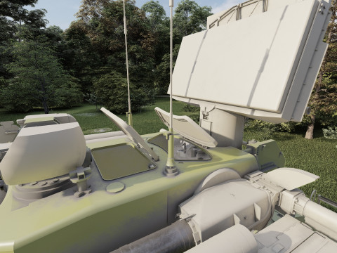 Pantsir 96K6-S1 Modello 3D