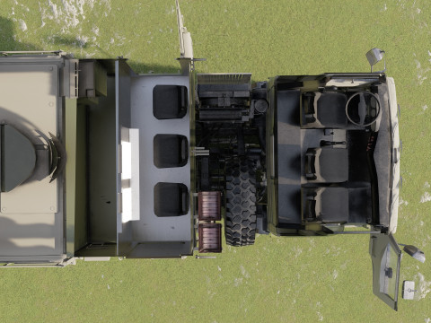 Pantsir 96K6-S1 Modello 3D