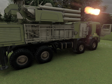Pantsir 96K6-S1 Modello 3D