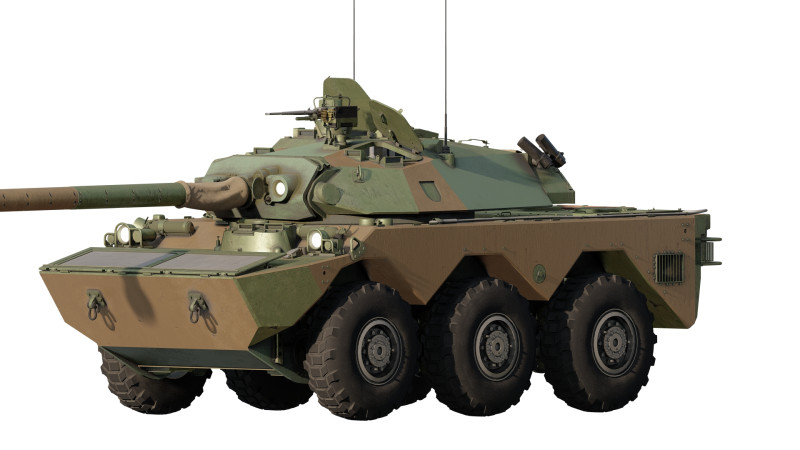 AMX 10 RC 3D Модель .c4d .max .obj .3ds .fbx .stl .blend 
