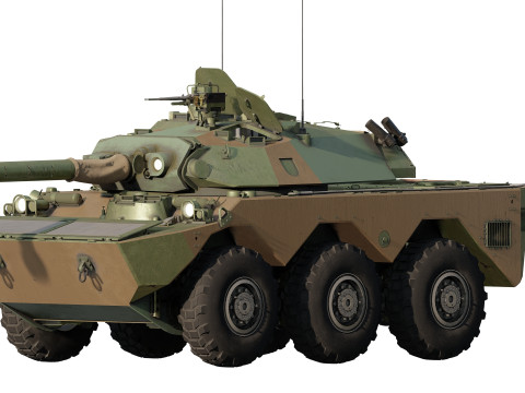AMX 10 RC 3D 模型
