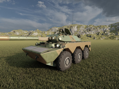 AMX 10 RC 3D Модель