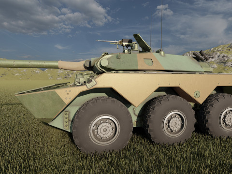 AMX 10 RC 3D Модель