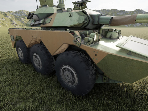 AMX 10 RC 3D Модель