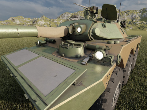 AMX 10 RC 3D Модель