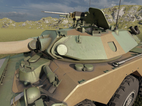 AMX 10 RC 3D Модель