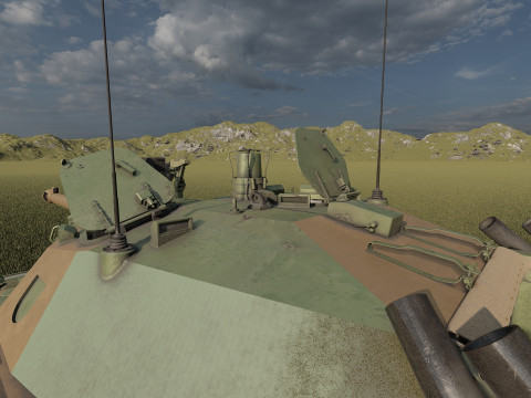 AMX 10 RC 3D Модель