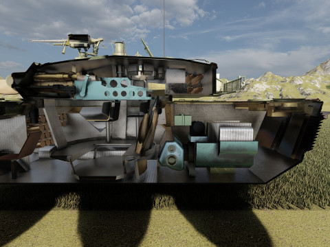 AMX 10 RC 3D Модель