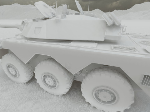 AMX 10 RC 3D Модель