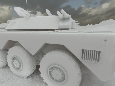 AMX 10 RC 3D Модель
