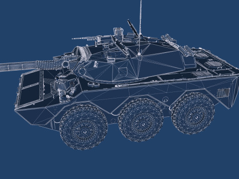 AMX 10 RC 3D Модель