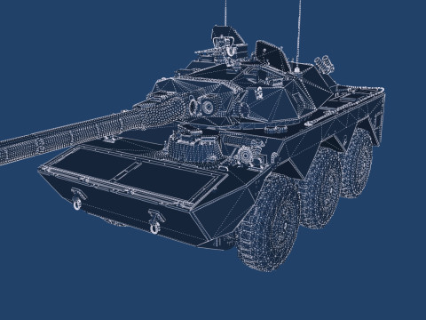 AMX 10 RC 3D Модель