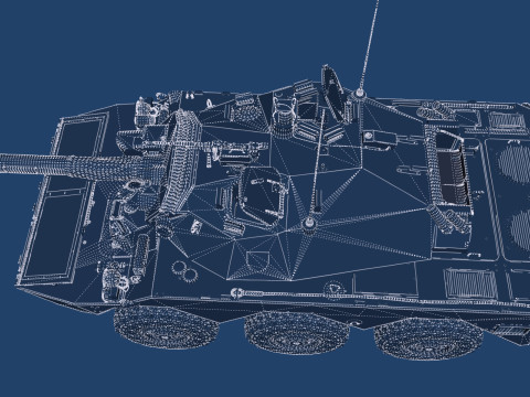 AMX 10 RC 3D Модель