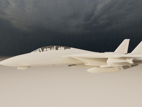 F14 TOMCAT 3D मॉडल
