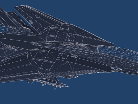 F14 TOMCAT 3D मॉडल
