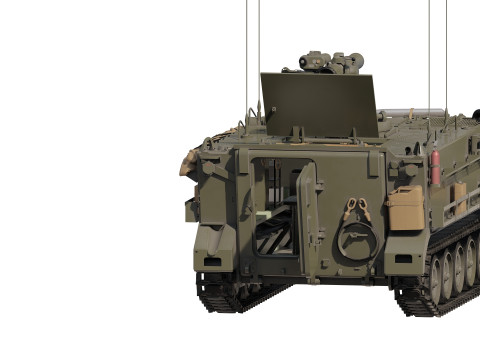 M113 armored personnel carrier 3D Модель