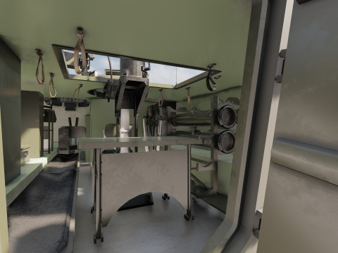 M113 armored personnel carrier 3D Модель