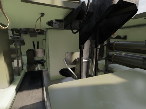 M113 armored personnel carrier 3D Модель
