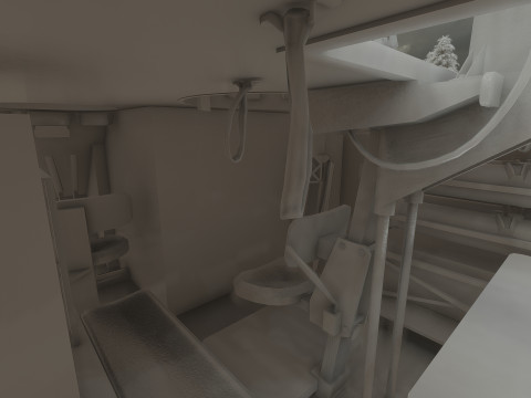M113 armored personnel carrier 3D Модель