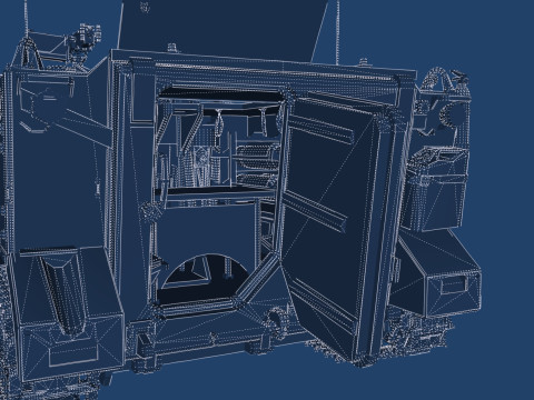 M113 armored personnel carrier 3D Модель