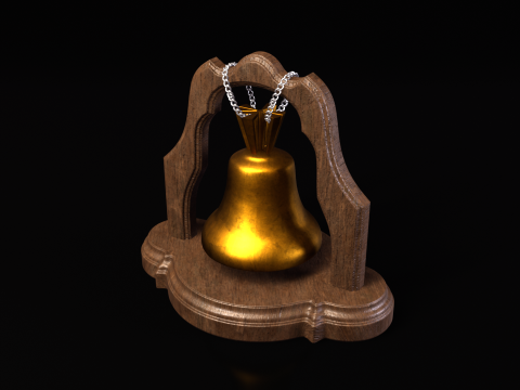 Bell Stand 3D Модель