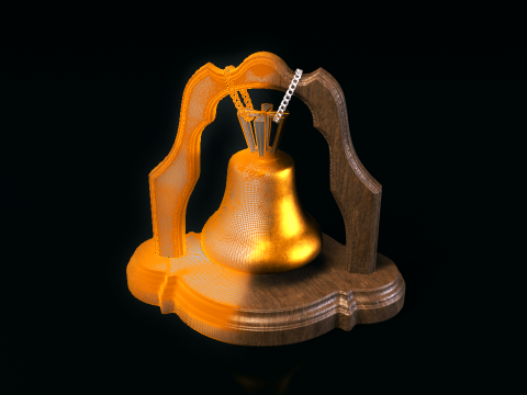 Bell Stand 3Dモデル