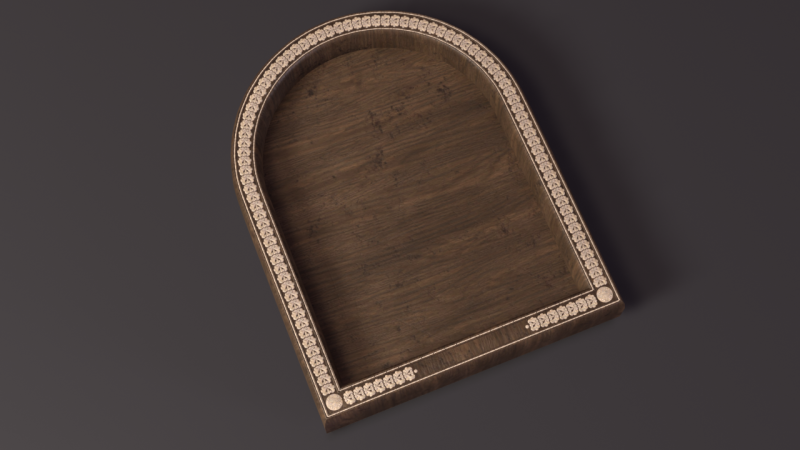Bell Stand 3D Модель .c4d .max .obj .3ds .fbx .stl .blend 