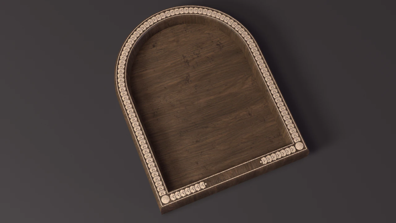 Bell Stand 3D Model .c4d .max .obj .3ds .fbx .stl .blend
