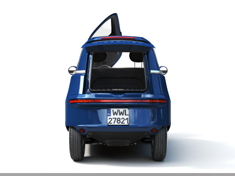 Microlino 2 M-ero electric Rigged PBR Model 3D