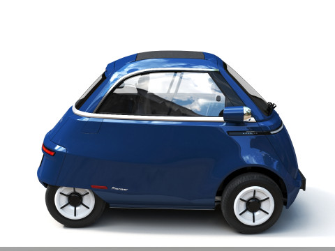 Microlino 2 M-ero electric Rigged PBR Model 3D