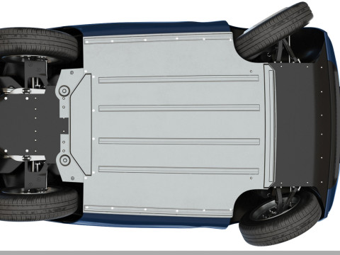 Microlino 2 M-ero electric Rigged PBR Model 3D