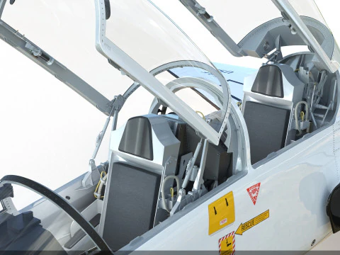 Northrop T-38 Talon Supersonic Aircraft PBR 3D Model