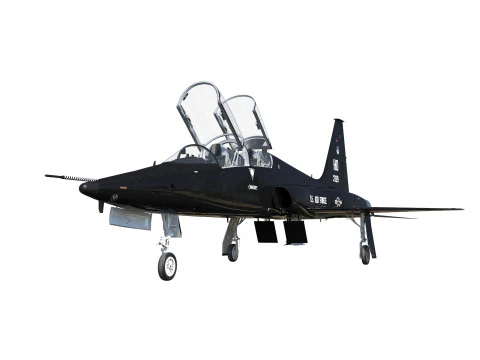 Northrop T-38 Talon Black Aircraft PBR 3D Model