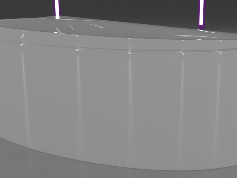 Corner bath avo-1 real based Modello 3D