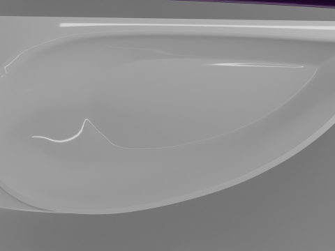 Corner bath avo-1 real based Modello 3D