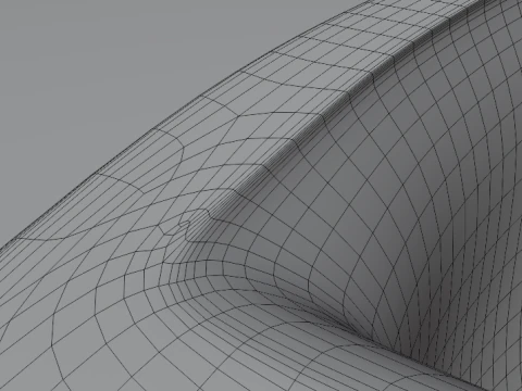 Corner bath avo-1 real based 3D Model