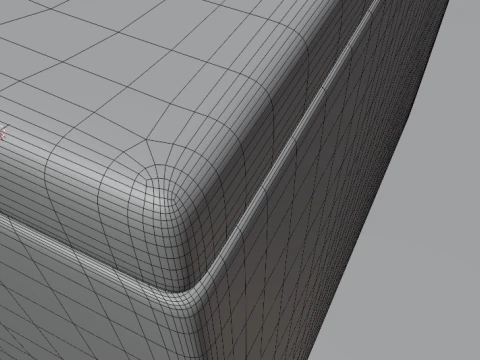 Corner bath avo-1 real based 3D Model