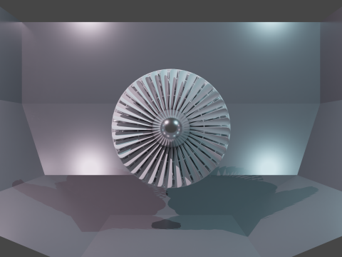 Jetengine 3D Modell