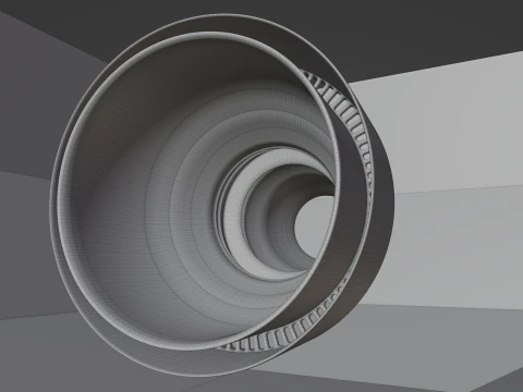 Jetengine 3D Модель