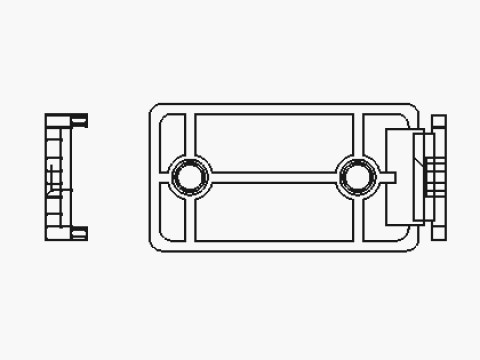 Bracket profil GOOLA 3D Print Model