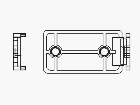 Bracket profil GOOLA 3D Print Model