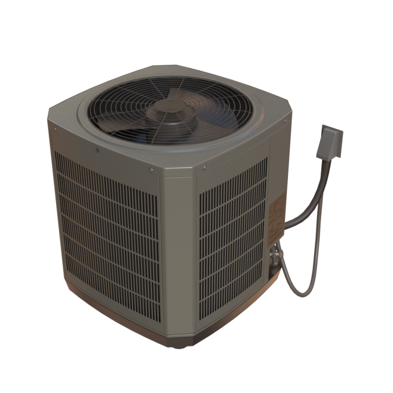 Ac Central Unit 3Dモデル .c4d .max .obj .3ds .fbx .stl .blend