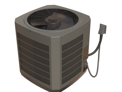 Ac Central Unit 3D MODEL 3D Model