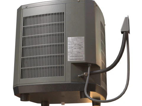 Ac Central Unit 3D Model
