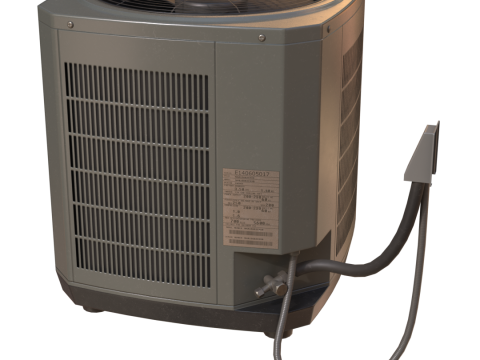 Ac Central Unit 3Dモデル