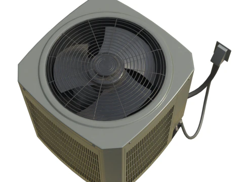Ac Central Unit 3D Model