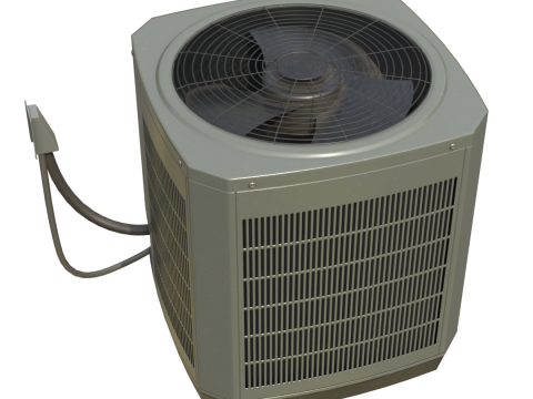 Ac Central Unit 3Dモデル