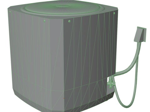 Ac Central Unit 3Dモデル