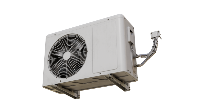 Air Conditioning Unit 3Dモデル .c4d .max .obj .3ds .fbx .stl .blend